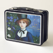  Stijl  Donker Academie Meisje Portret (Achterkant)