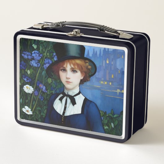 Stijl Donker Academie Meisje Portret (Voorkant)