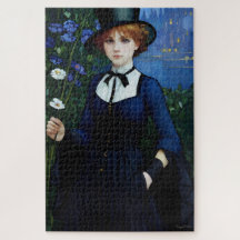  Stijl  Donker Academie Meisje Portret