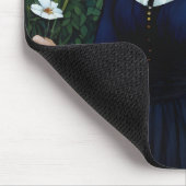  Stijl  Donker Academie Meisje Portret Muismat (Hoek)