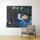  Stijl  Donker Academie Meisje Portret Wandkleed (In Situ (horizontaal))