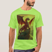stijl draak Fanion speciale T-Shirt wereld's Fansi (Voorkant)