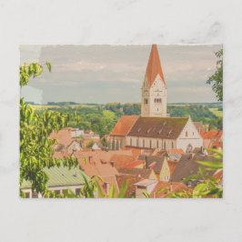 stijl Duitse dorp Briefkaart