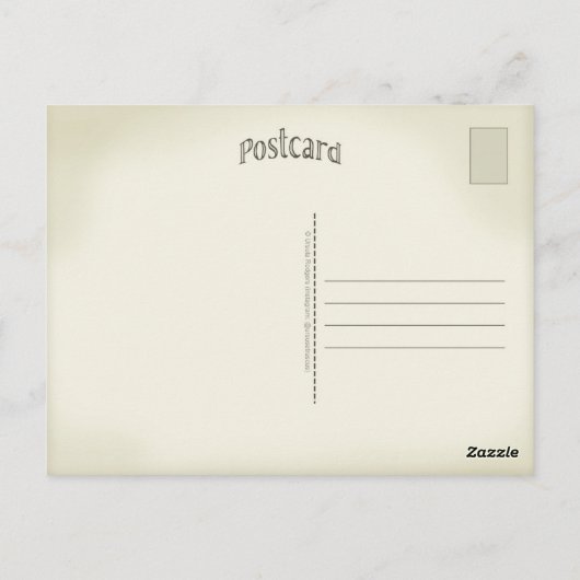  stijl Duitse dorp Briefkaart (Achterkant)