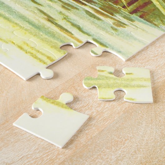 stijl, Eenden nabij de waterpuzzel Legpuzzel (Zijkant)