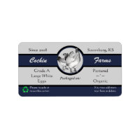 Stijl Ei Kartonetiket