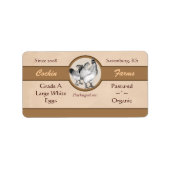  Stijl Ei Kartonetiket Etiket (Voorkant)