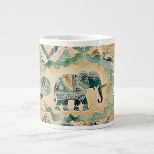  stijl, Elephant Batik Soul Grote Koffiekop