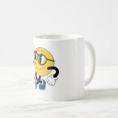 Stijl emoji mok (Voorkant rechts)