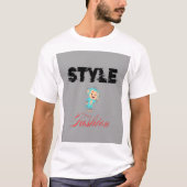 Stijl en mode T-shirt ontwerp (Voorkant)