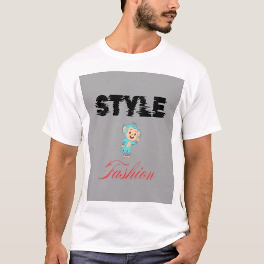 Stijl en mode T-shirt ontwerp (Voorkant)
