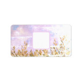 STIJL EN ONTWERP VAN HET ADRESLABEL ETIKET (Voorkant)