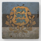  stijl Estland stenen Onderzetter! Stenen Onderzetter (Voorkant)