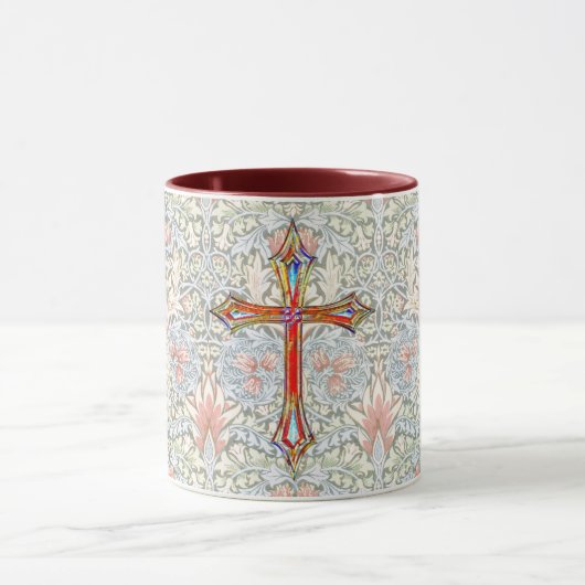  stijl Faith Cross Mok Cup (Midden)