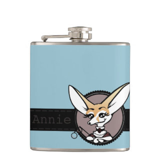 STIJL FENNEC FOX LADY VINYL WRAPPED FLASK HEUPFLES