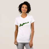  stijl Fishers Island Logo Shirt - Groen (Voorkant volledig)