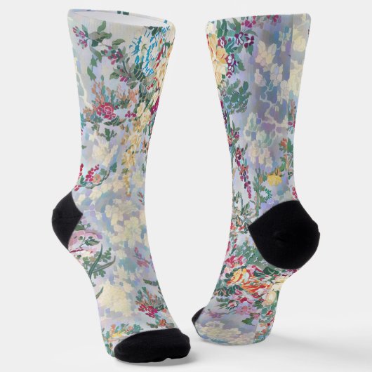   stijl Floral Crazy Sokken (Gebogen)