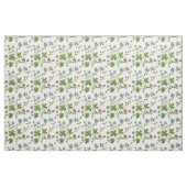 stijl Floral, klaver Stof (Fat Quarter)