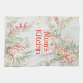  stijl Floral mam's keuken-diskette Theedoek (Horizontaal)