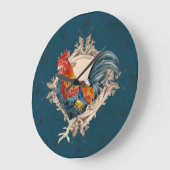  stijl Frans land Rustic Barn Rooster Grote Klok (Hoek)