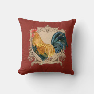 stijl Frans land Rustic Barn Rooster Kussen