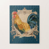  stijl Frans land Rustic Barn Rooster Legpuzzel
