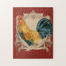  stijl Frans land Rustic Barn Rooster