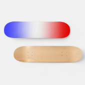 stijl Franse vlag Persoonlijk Skateboard (Horizontaal)