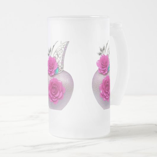 Stijl: Frosted Glass Mok (Voorkant rechts)