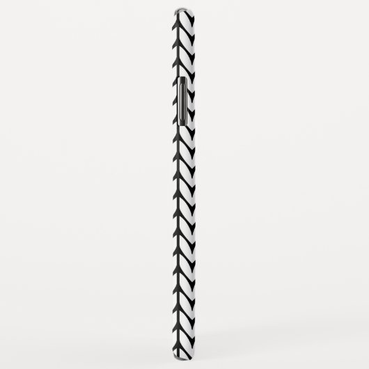 Stijl garen design chassisgordels nit op zwart Case-Mate iPhone case (Achterkant/rechts)