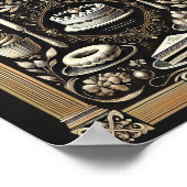  stijl gebak & bakken poster (Hoek)