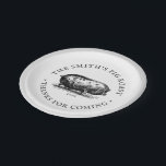 stijl | Gebeurtenis rond varkensroast | Gezinsher Papieren Bordje<br><div class="desc">borden voor varkensrostpapier voor uw volgende partij of gebeurtenis met een  varkenstekening omringd door uw unieke details. Een groot lijststuk van lijstdecor voor uw gebeurtenis.</div>