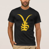 Stijl geelsteen Logo T-shirt (Voorkant)