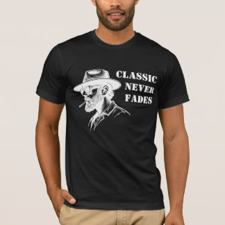 stijl gentleman met Fedora Pet T-shirt