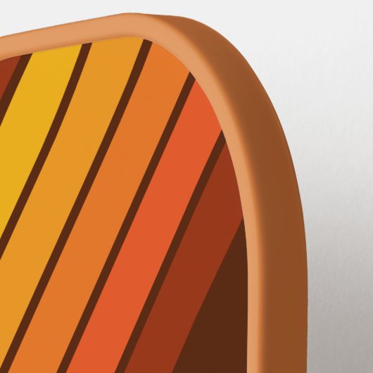  stijl gestreept met naam pickleball paddle (Links Detail)