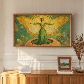  stijl Golden Fairy Pumpkin Queen Herfst Poster