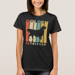 Stijl Golden Retriever Silhouette Relaxed Fit T-shirt
