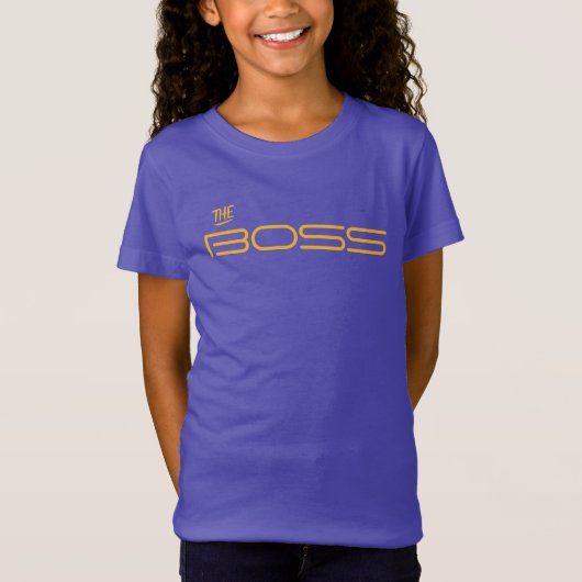 Stijl goud de BOSS T-Shirt (Voorkant)