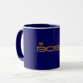 Stijl Goud de Mok BOSS (Voorkant links)