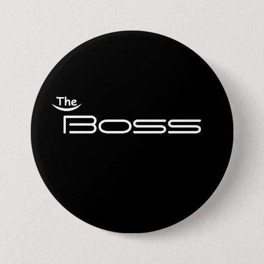 Stijl goud in de BOSS Ronde Button 7,6 Cm (Voorkant)