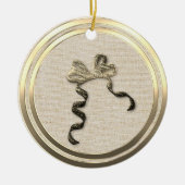  stijl gouden boog keramisch Ornament (Voorkant)