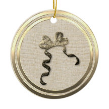  stijl gouden boog keramisch Ornament