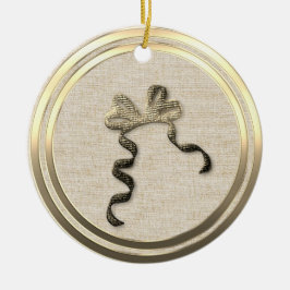  stijl gouden boog keramisch Ornament