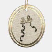  stijl gouden boog keramisch Ornament (Links)