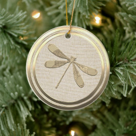  Stijl Gouden Dragonfly Keramisch Ornament