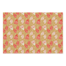 stijl gouden kerst petten & wanten