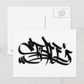 Stijl graf-markering na kaart (Voorkant / Achterkant)