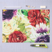  stijl grote Waterverf bloemen Tissuepapier (Craft)