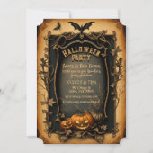 Stijl Halloween Uitnodiging - (Voorkant)