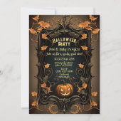 Stijl Halloween Uitnodiging -  (Voorkant)